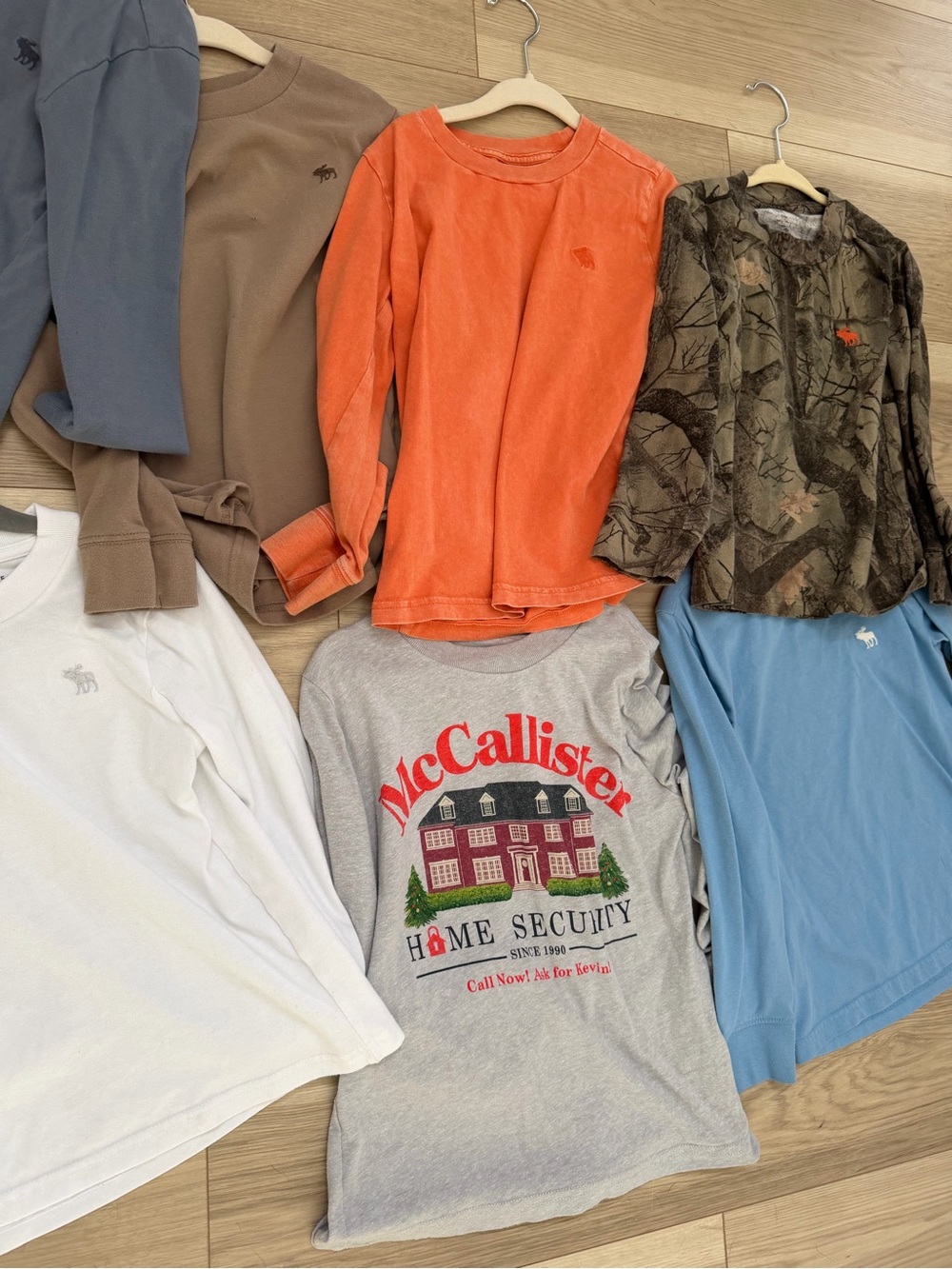 Set of 8 abercrombie boys long sleeve tees - Picture 3 of 4